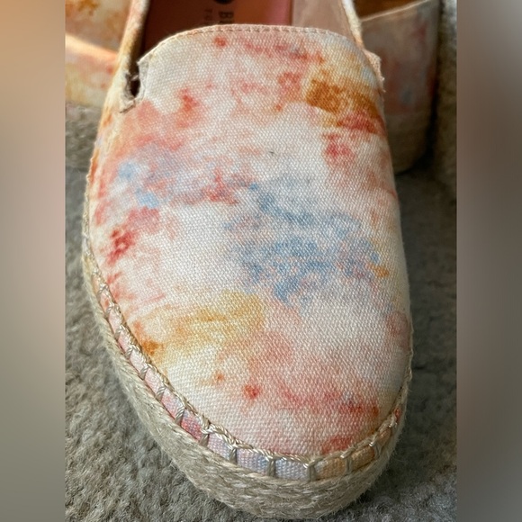 Ladies Sz 6.5 Dr Scholls Slide-on Espadrilles, Cute & Colorful! - Picture 5 of 7